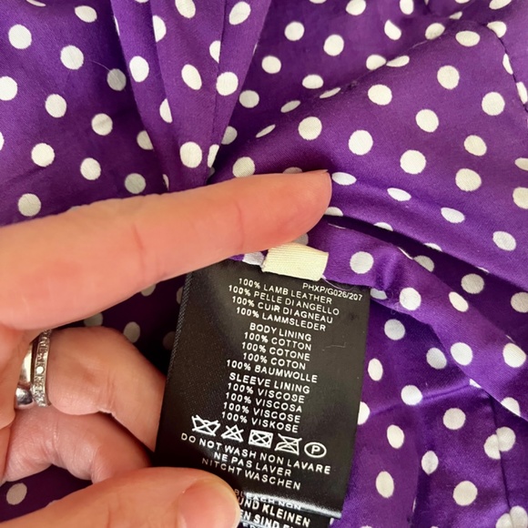 Limited Edition - Paul Smith Leather Bomber Varsity Jacket Size 38 (small) - Picture 4 of 8